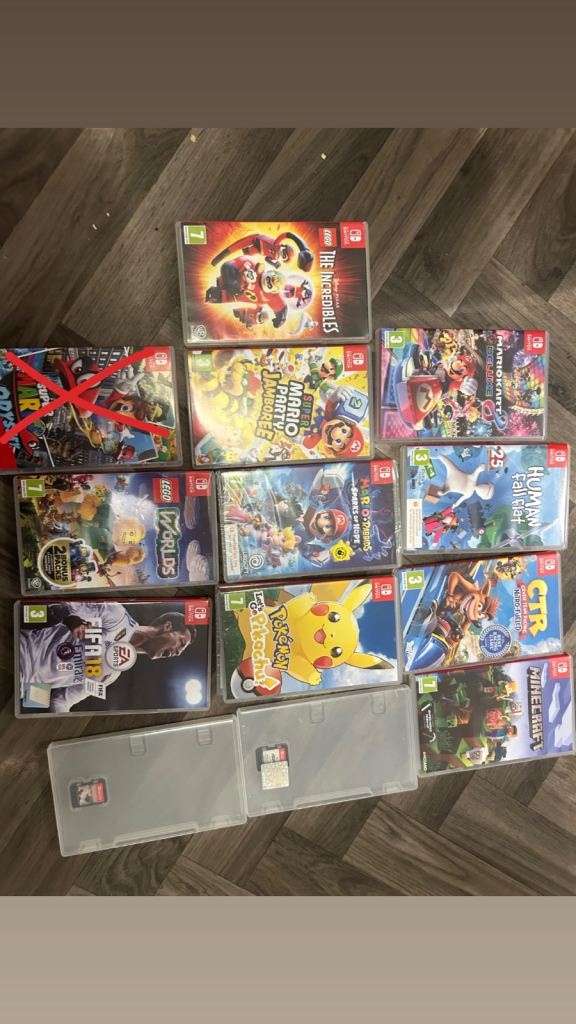 Nintendo switch games 