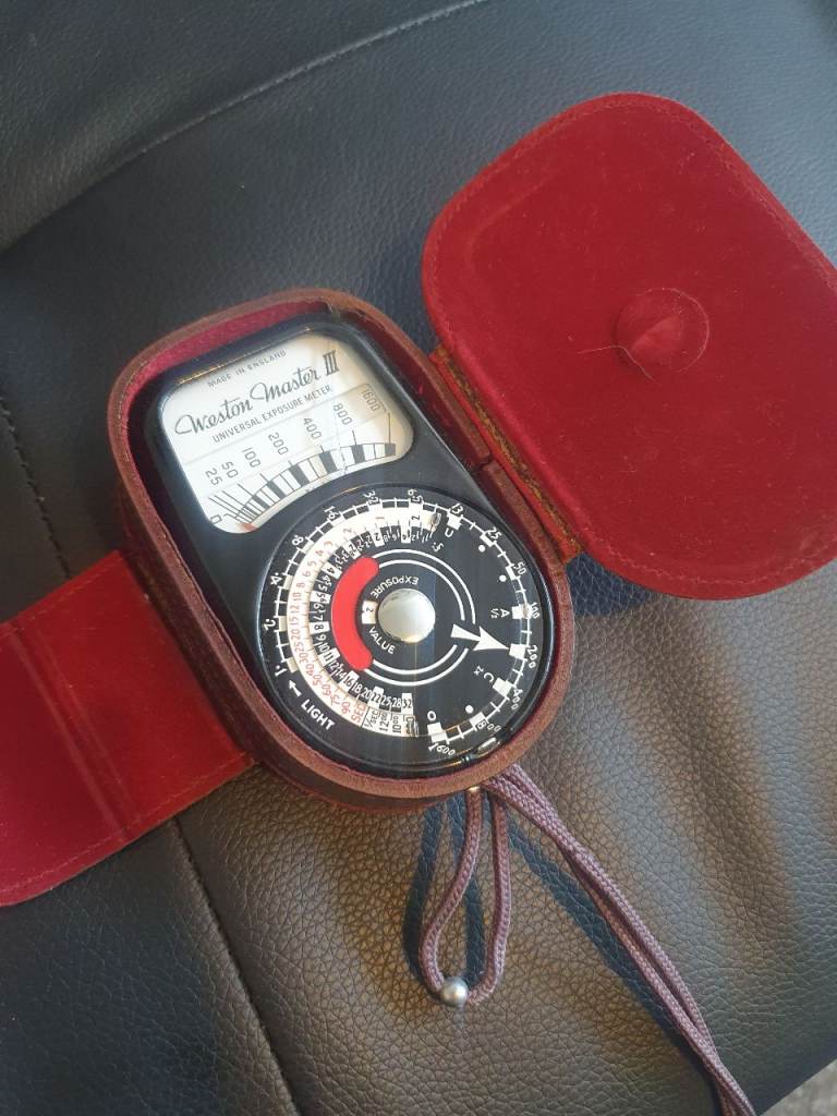 Weston Master III exposure meter