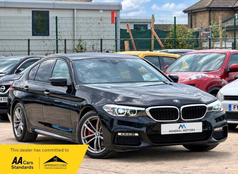 2018 BMW 5 Series 2.0 520i M Sport Saloon Saloon Petrol Automatic