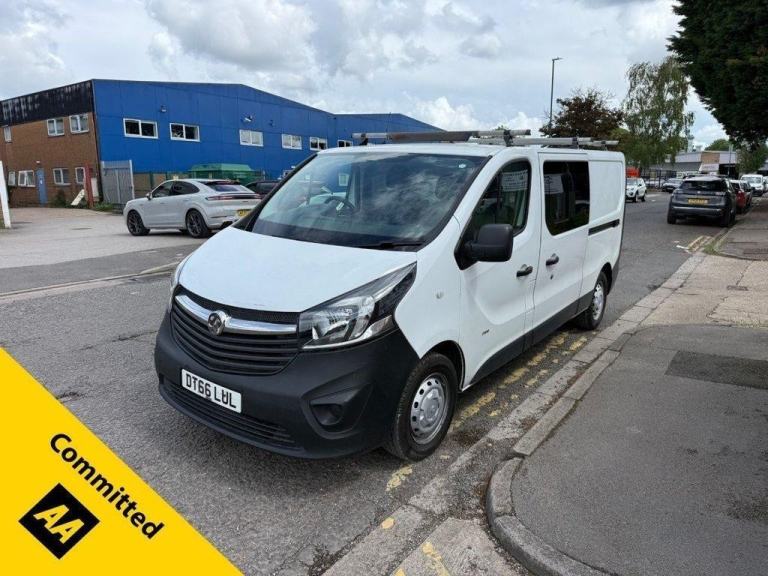 2017 66 VAUXHALL VIVARO 1.6 CDTI 2900 PANEL VAN 5DR DIESEL MANUAL L2 H1 EURO 6 (