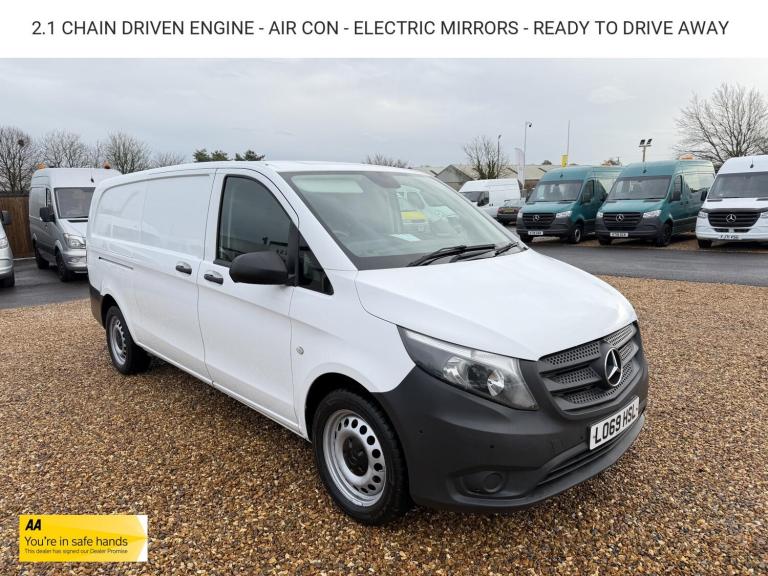 2020 Mercedes-Benz Vito 2.1 114 CDI Pure Panel Van 5dr Diesel Manual RWD L3 Euro 6 (s/s) (136 ps)...