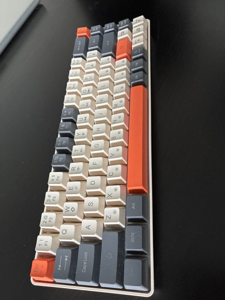 Compact Mechanical Keyboard - RGB Backlit with USB-C Connection