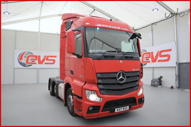 2017 (17 PLATE) Mercedes Benz ACTROS 2543 6x2 Euro 6 Tractor Units