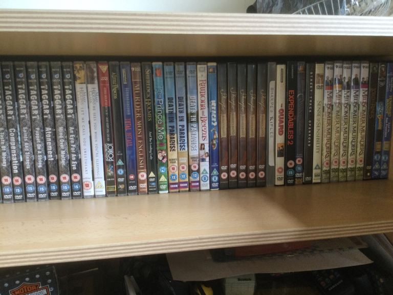 Large Collection of DVDs - Various Titles, Good Condition