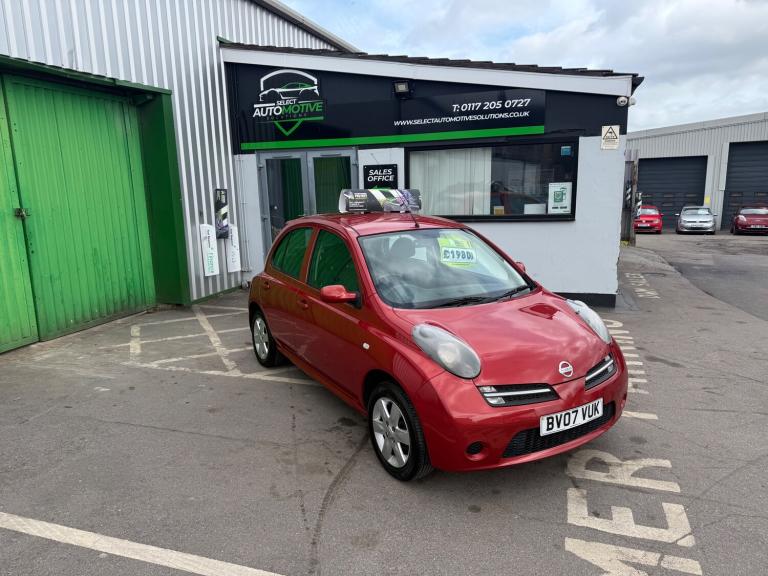 2007 Nissan Micra 1.2 16v Activ Hatchback 5dr Petrol Manual (143 g/km  79 bhp)