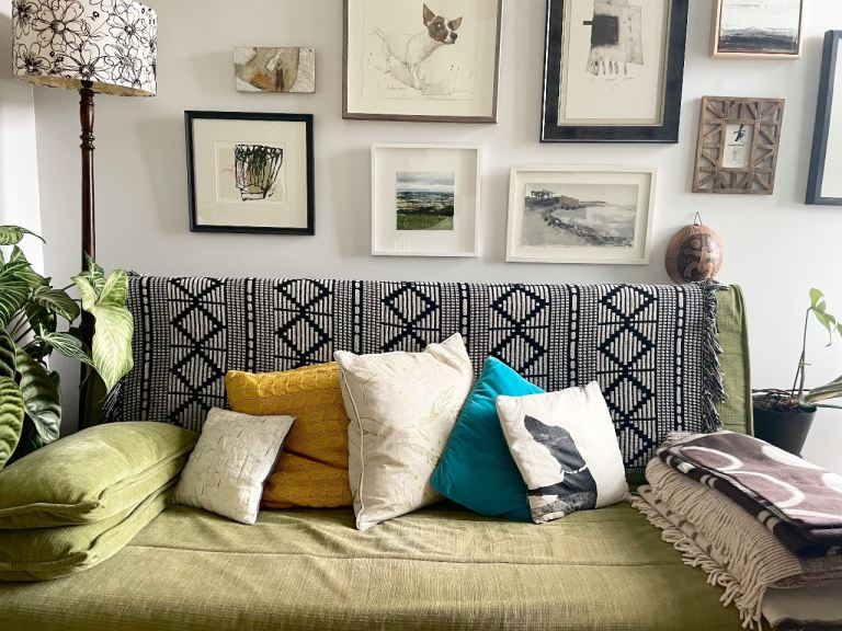 Beautifully decorated, cosy 1 bed flat to rent for 3 months in Sciennes