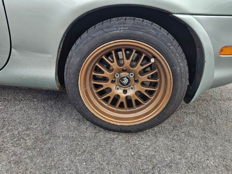 MAZDA MX5 15 INCH ALLOY WHEEL FIT MK1 MK2 MK2.5 EUNOS MX5 MX-5 ROADSTER INC HONDA TOYOTA 