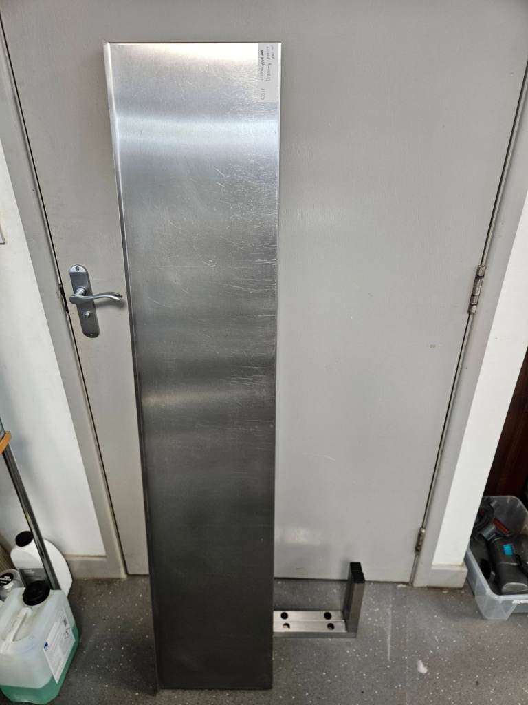 Commercial Stainless Steel Shelf With Brackets (1500mm x 300mm) UK Made 