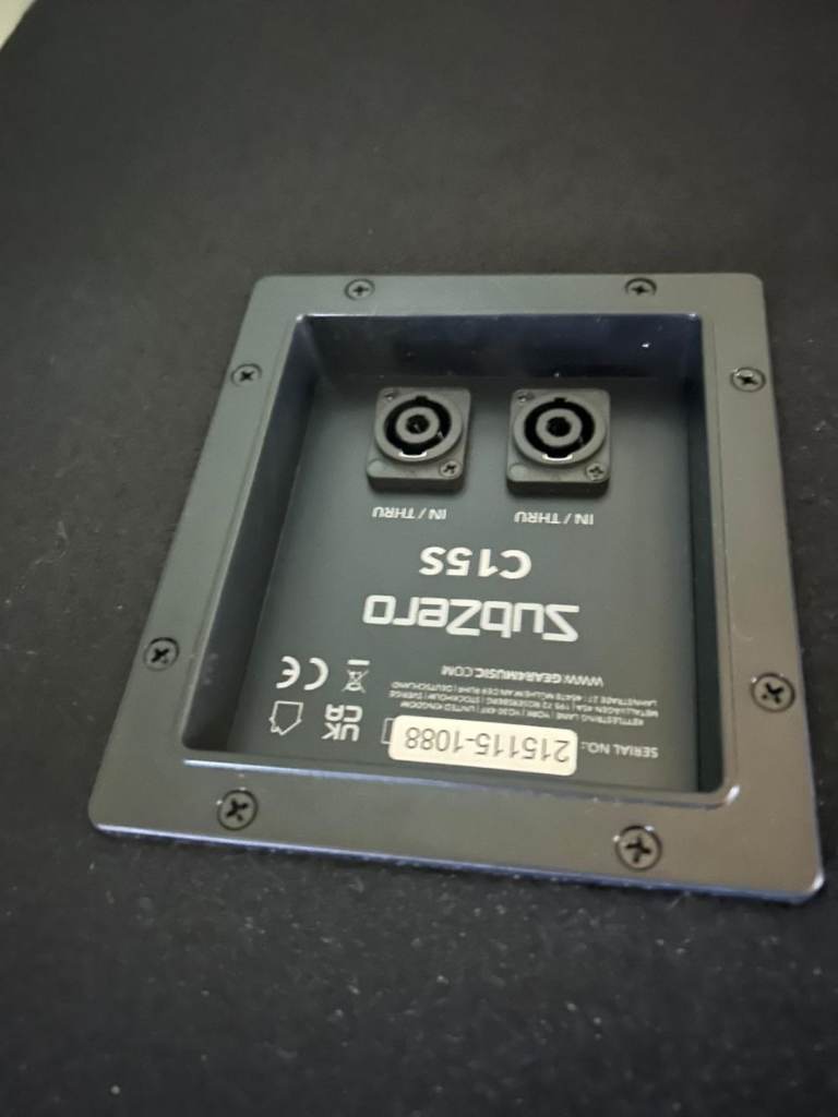 15 inch subwoofee pa bass bin