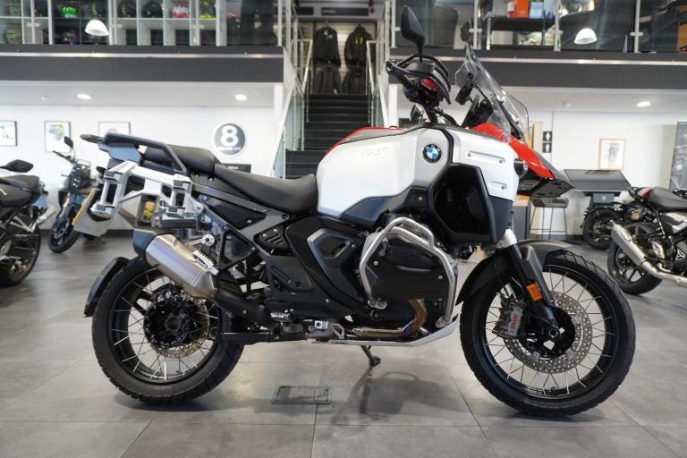 BMW R 1300 GS Adventure TE, 2025, Red with just 7131miles Only £16495. 