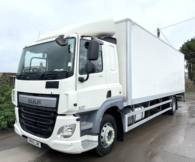 2015 DAF CF65,250 GRP BOX VAN 18 TON TAILLIFT 83,000 MILE MANUAL GEARS EURO-6 