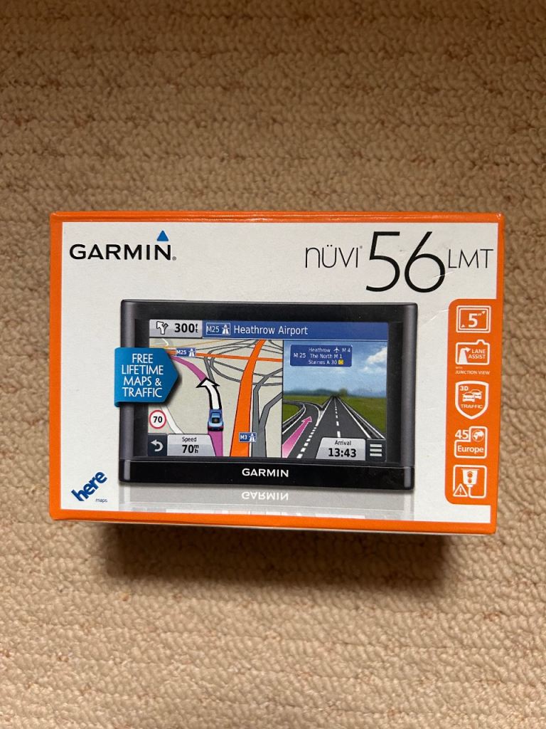 SatNav package - Garmin nüvi 56LMT
