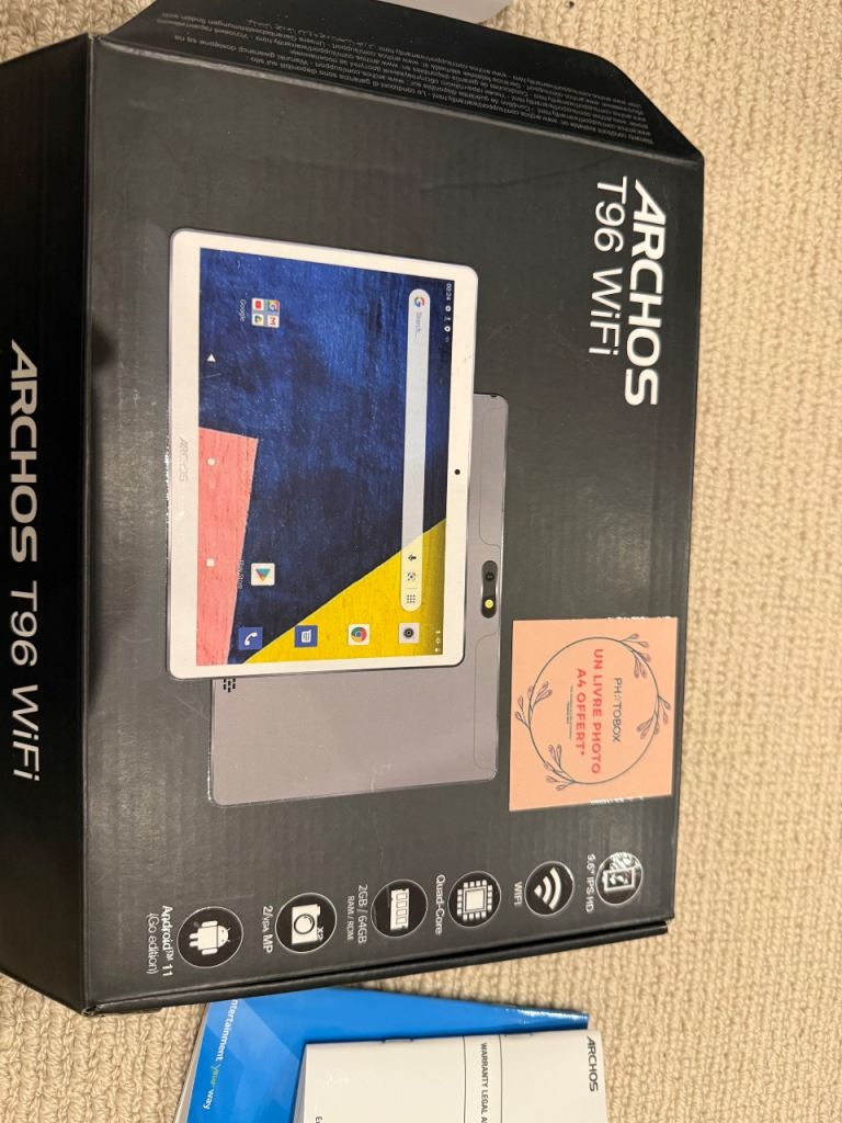 Tablet Archos T96 in excellent condition 