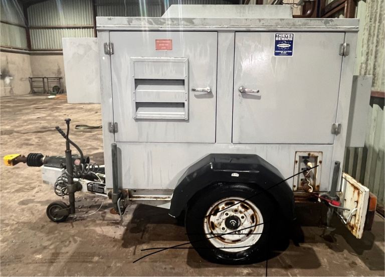 Broadcrown BCL 10 Generator – Only 133 Hours!