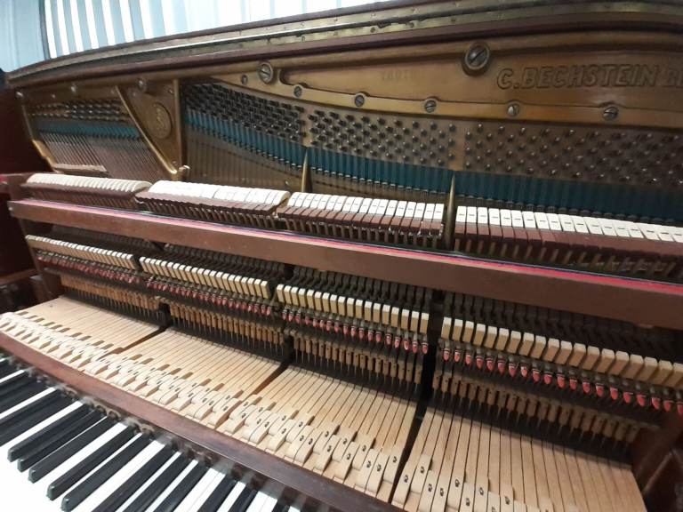 C Bechstein Model 9 upright piano Mahogany *stool + 1st fine tuning option*