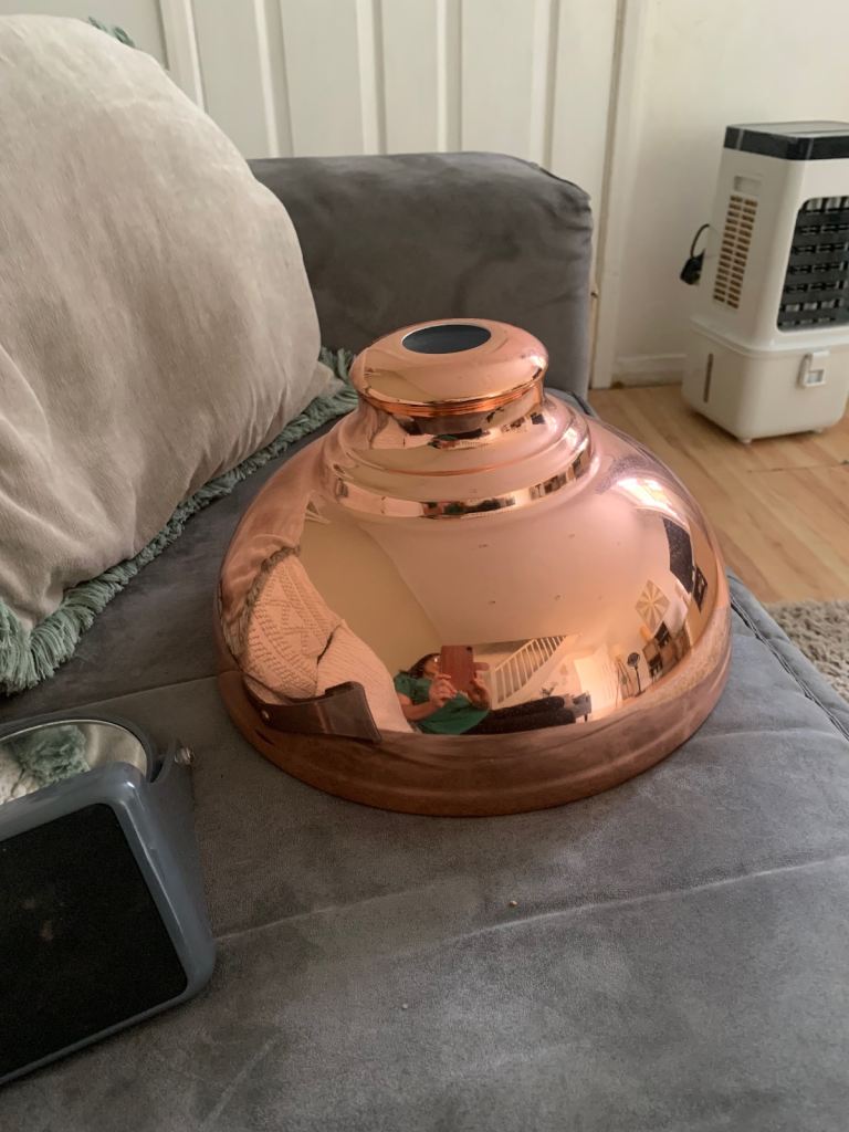 Copper Ceiling Light Shade – Modern Design