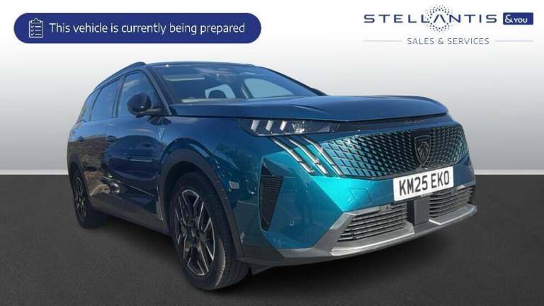 2025 Peugeot 5008 1.2 GT SUV 5dr Petrol Hybrid e-DSC6 Euro 6 (s/s) (136 ps) SUV Hybrid Automatic