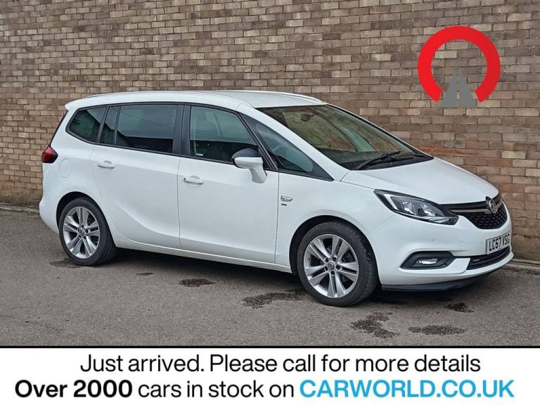 2017 Vauxhall Zafira Tourer 1.4i Turbo SRi Nav MPV 5dr Petrol Manual Euro 6 (140 ps) MPV Petrol M...