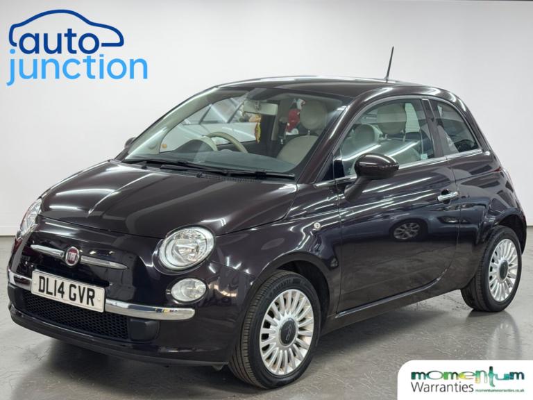 2014 Fiat 500 1.2 Lounge 3dr [Start Stop] HATCHBACK Petrol Manual