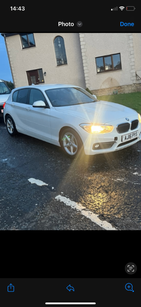 BMW, 1 SERIES, Hatchback, 2016, Manual, 1496 (cc), 5 doors