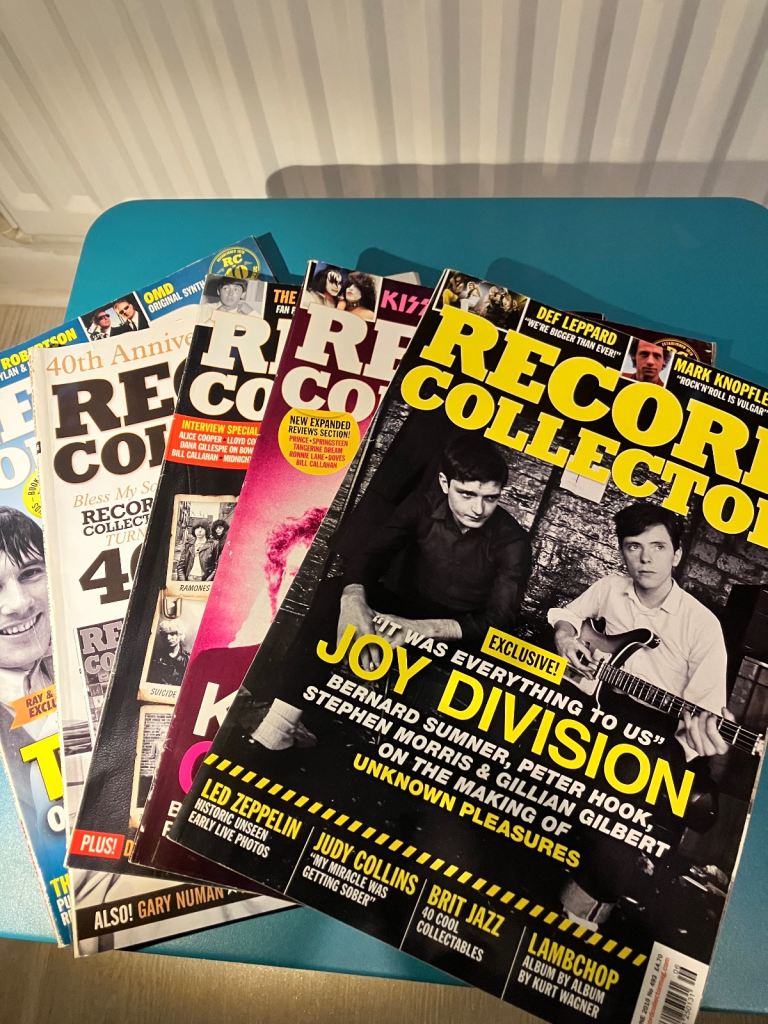 5 x 2019 Record Collector Magazines Kinks 40th Anniversary CBGB King Crimson Joy Division