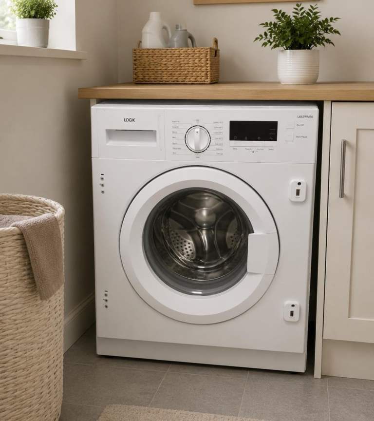 LOGIK Washing Machine - White, As Good As New