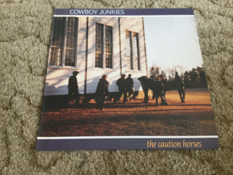 COWBOY JUNKIES - CAUTION HORSES LP FOLK ROCK