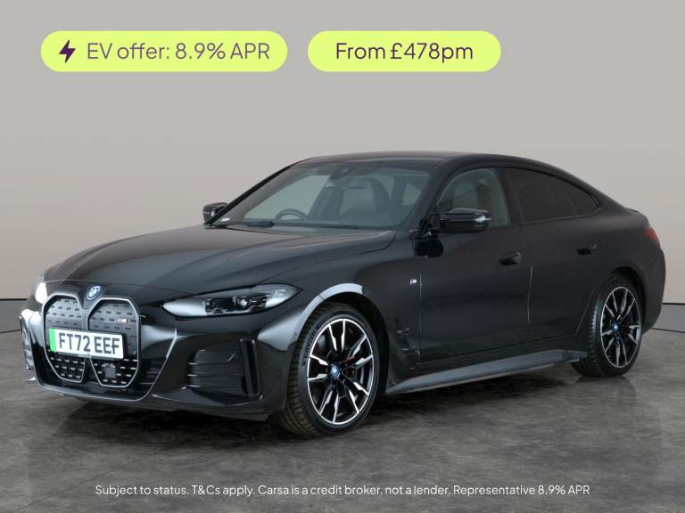 2023 BMW i4 M50 83.9kWh Gran Coupe 5dr Electric Auto 4WD (544 ps) - ACTIVE LANE ASSIST  Hatchback...