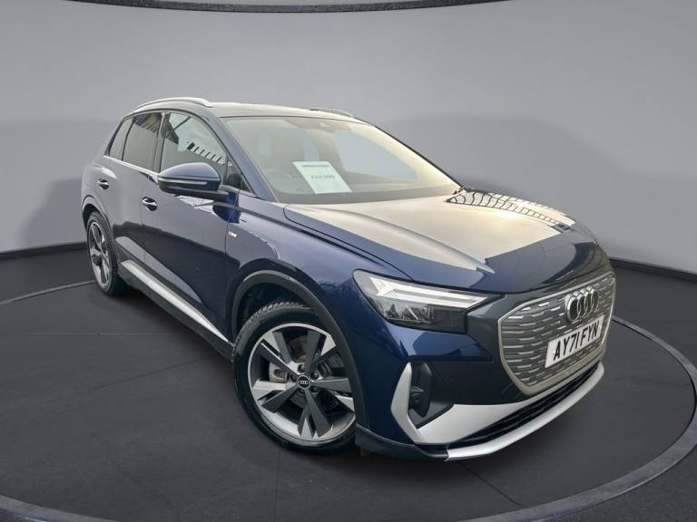 2021 Audi Q4 e-tron 40 S line SUV 5dr Electric Auto 82kWh (204 ps) ESTATE ELECTRIC Automatic