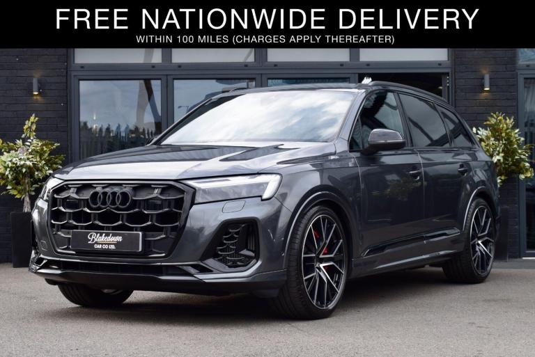 image for  Audi SQ7 4.0 TFSI V8 Black Edition Tiptronic quattro Euro 6 (s/s) 5dr Petrol Automatic