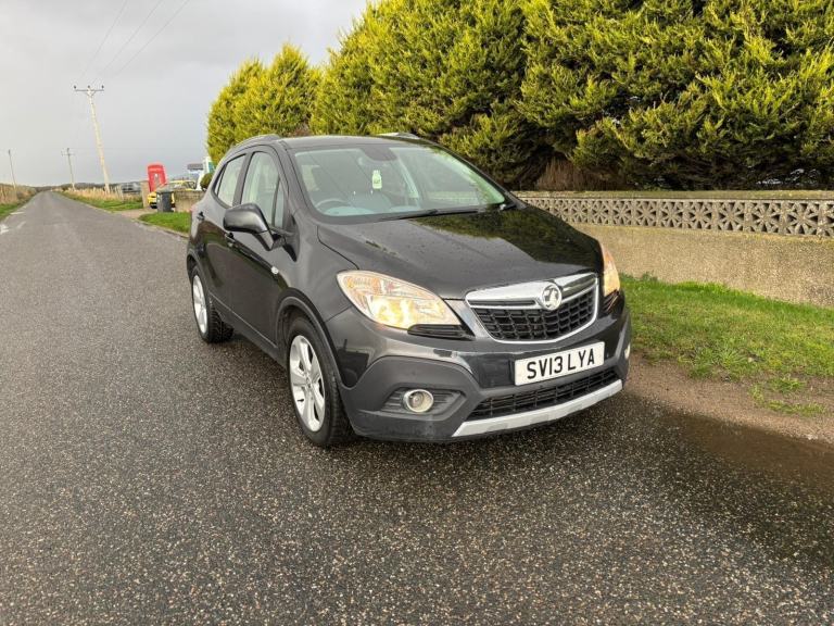 2013 13 Vauxhall Mokka Exclusiv 1.7CDTi 4x4 Black 5 Door MOT 10/2026.