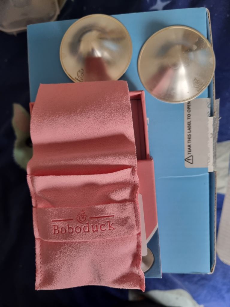 Silver nipple shields