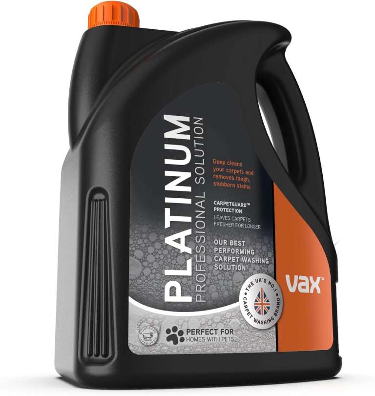 VAX Platinum Professional Carpet Cleaning Solution 4L