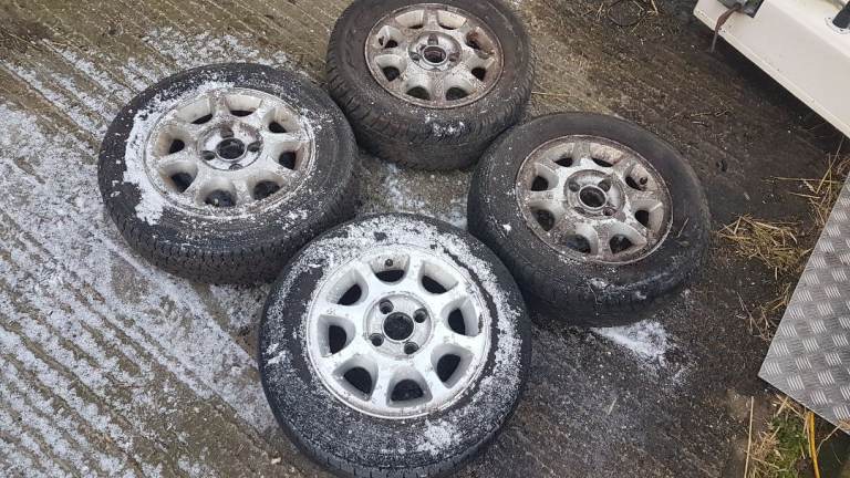 Original Ford Sierra alloy wheels 