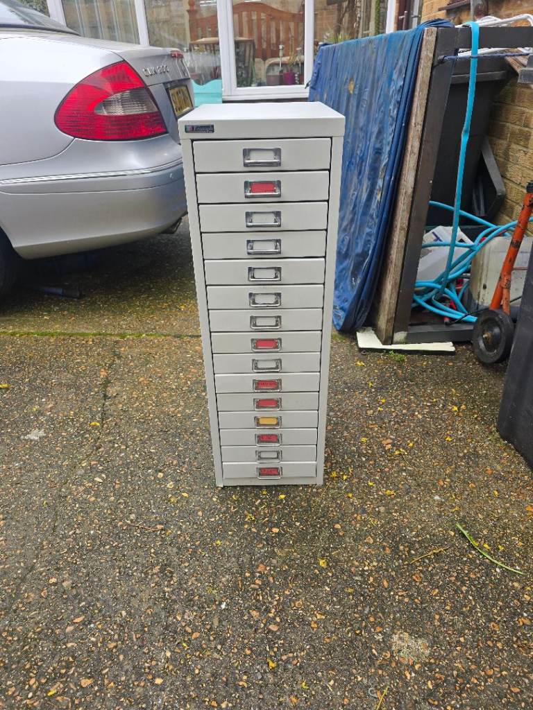 15 draw filing cabinet 