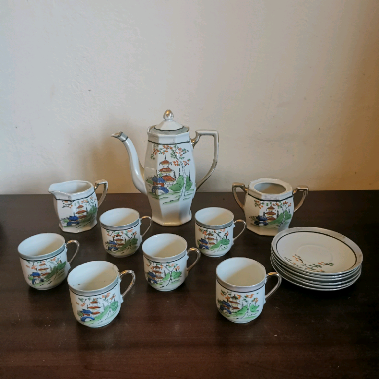 Japanese Hand Painted Tea Set - Klimax