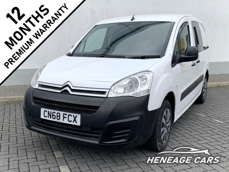 2018 (68) Citroen Berlingo 1.6 BlueHDi Enterprise SWB Diesel Van