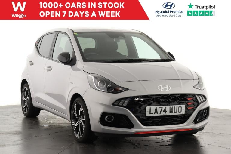 2025 Hyundai i10 1.0T [90] N Line 5dr [Nav] Hatchback Petrol Manual