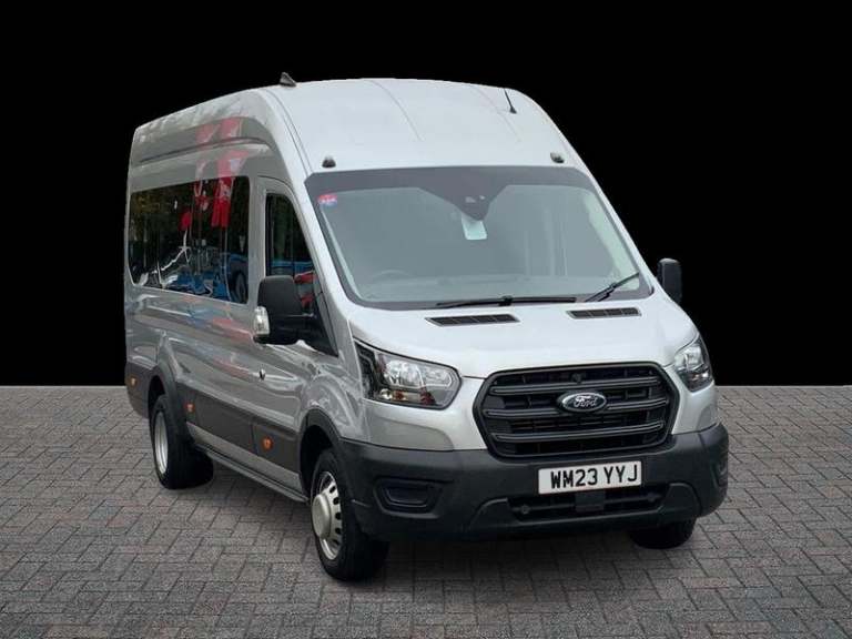2023 Ford Transit 2.0 460 EcoBlue Leader Minibus Double Cab 5dr Diesel Auto RWD L4 H3 Euro 6  Min...
