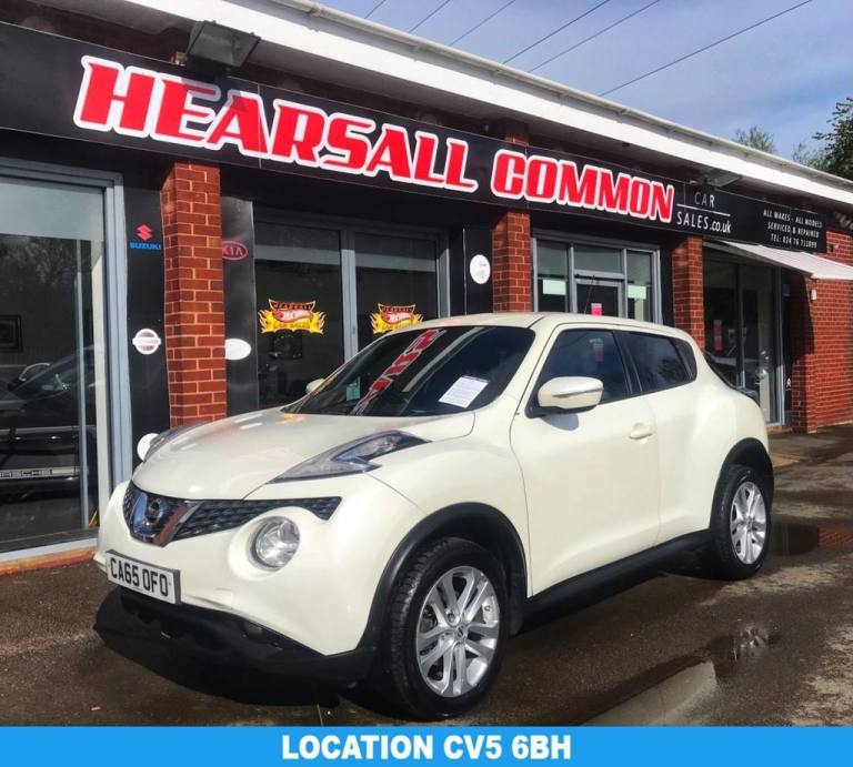 2015 65 NISSAN JUKE 1.5 ACENTA PREMIUM DCI 5D 110 BHP DIESEL 2 KEYS  SERVICE