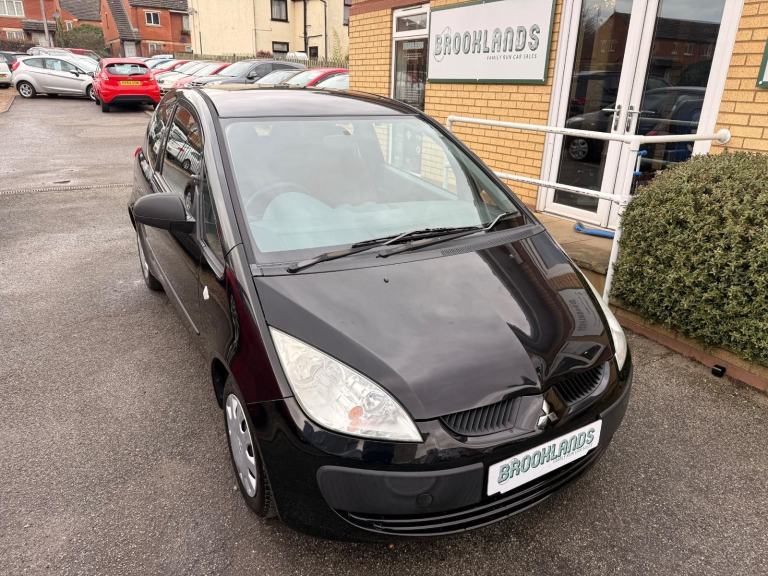 2006 Mitsubishi Colt 1.1 CZ1 Black 3 Door Low Insurance Group Bluetooth 51+mpg