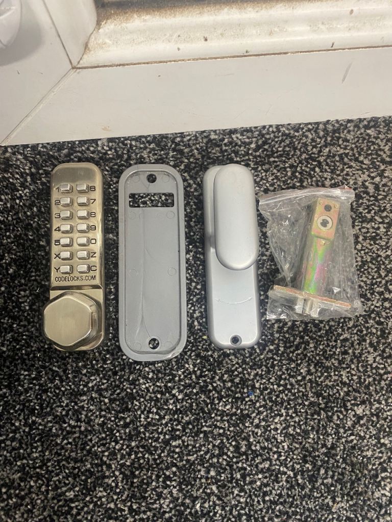 Mechanical Digital Door Lock Keypad Handle - Good Condition