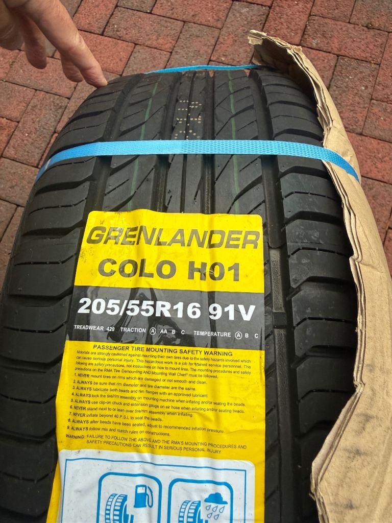 Brand new Full size BMW 1 series spare wheel and tyre.