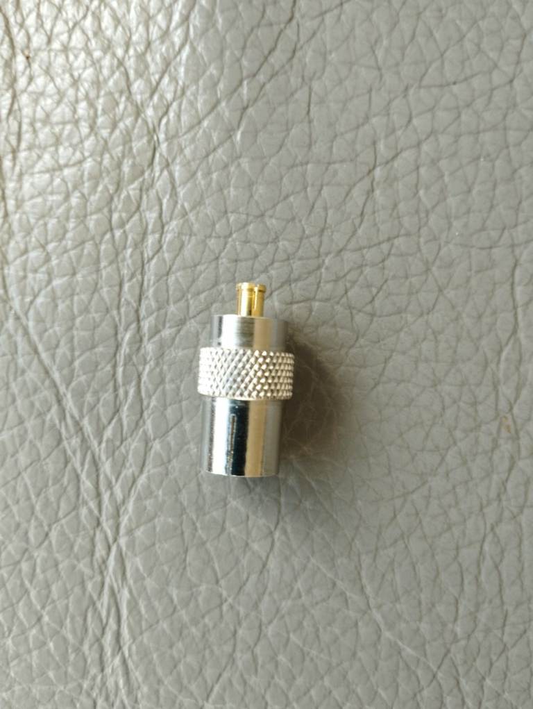 Connector F Plug Type Female to Female Screw Coupler with WASHER & NUT