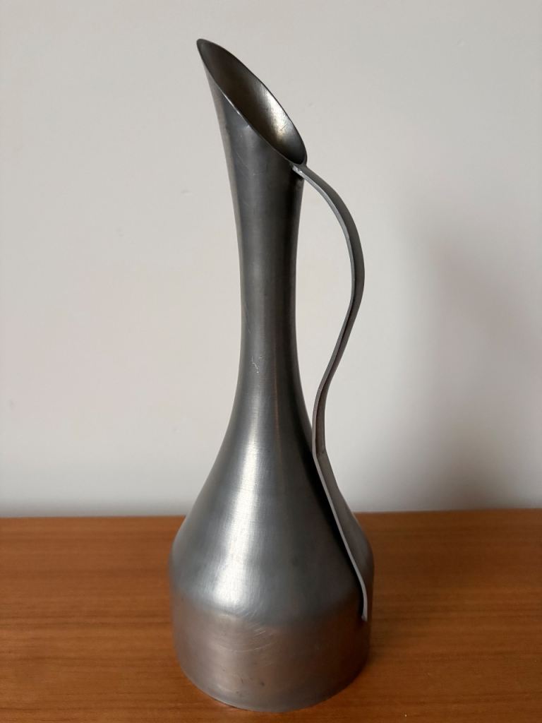 Vintage, Mid Century, Pewter bud vase.  Made in France 🇫🇷