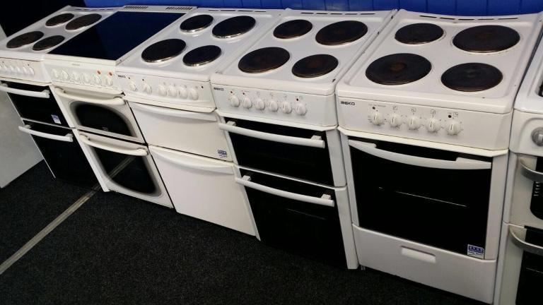 Freestanding electric cookers upto 12 month warranty free delivery 