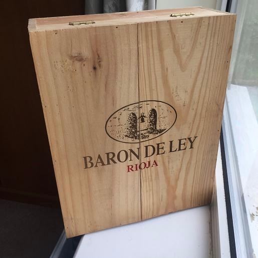 Baron de Ley Rioja Three-Bottle Wooden Presentation Box