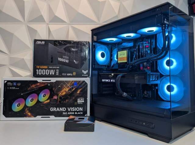 Ryzen 7 9850x3d RTX 5080 32GB DDR5 4TB Gaming PC | in Romford