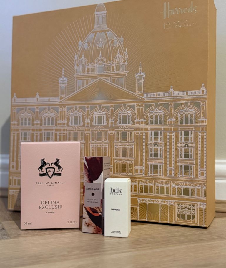 PDM Delina Exclusif (30ml),  BDK Parfums Impadia (10ml), Amouage Guidance (10ml)