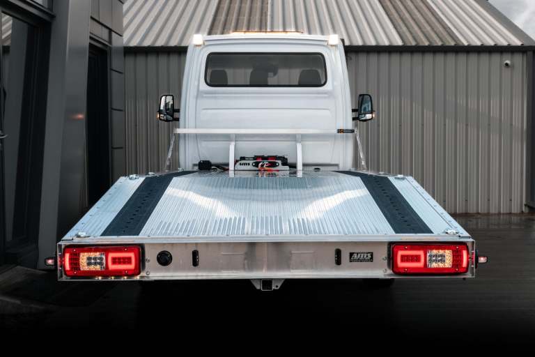 Recovery Truck Body Aluminium Car Transporter body, we can build on any manufact